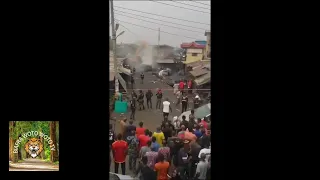 Demolition of Igbo businesses continues in Lagos the Igbo community in Lagos#Nti tv#Kiu tv#Gm tv#Mnk