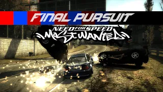 Final Police Pursuit in Need For Speed Most Wanted | Escaping with M3 GTR | NFS MW 2005 ENDING