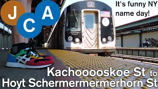 (J) (C) (A) Kosciuszko St to Hoyt Schermerhorn St