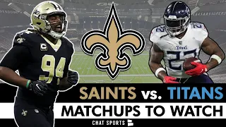 Saints vs Titans: Top 5 Players To Watch In NFL Week 1 Ft. Derek Carr, Michael Thomas, Derrick Henry