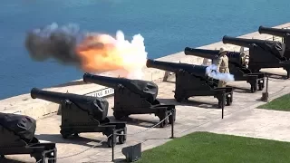 Saluting Battery - Valletta, Malta