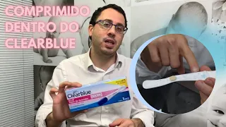 O que é o COMPRIMIDO dentro do CLEARBLUE