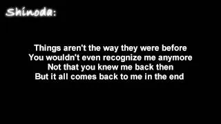 Linkin Park - In The End [Lyrics on screen] HD