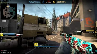 Perfecto 1v2 clutch Overpass