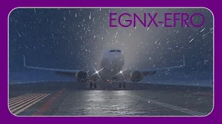 [Xplane11] TOM8202 | EGNX - EFRO | Christmas Sepcial! | Santa Charter Flight to Lapland! |