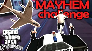 Can CJ Survive this for 15 Minutes? (GTA SA Mayhem Challenge)