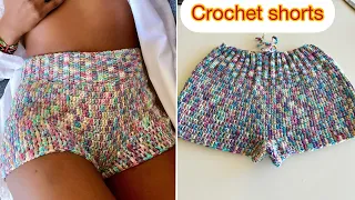 DIY Crochet Shorts Tutorial For Beginners