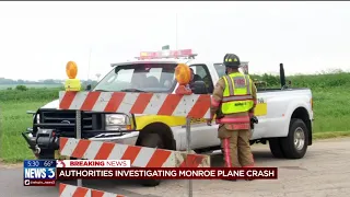 Four people are dead after a plane crash in Monroe, officials say
