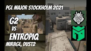 G2 vs Entropiq Highlights /  at PGL Major Stockholm 2021