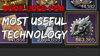 Spend 900k War badge for a Special Technology| Must Watch #lastsheltersurvival