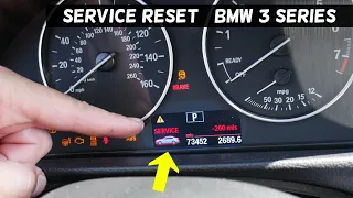 BMW F30 F31 SERVICE RESET, VEHICLE CHECK RESET 320i 328i 330i 335i 328d 335d 316i 318i 340i 316d 318