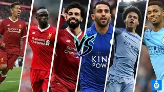 Mahrez, Sane and Jesus Vs Salah, Mane and Firmino - The Ultimate Trio Battle