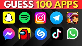 Guess the Logo in 3 Seconds |100 Apps Logo Quiz