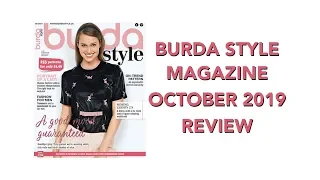 Burda Style Magazine Review | October 2019