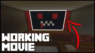 How to Make a Working Movie in Minecraft (Command Block)