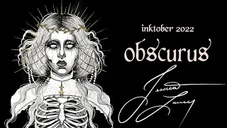 Obscurus Inktober 2022 by Jessica Lauser TikTok Compilation // jlauserart