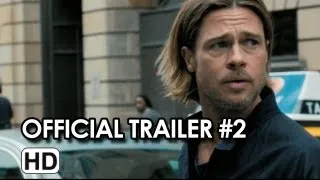 World War Z Official Trailer #2 (HD) Brad Pitt