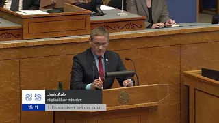 Riigikogu istung, 12. märts 2018