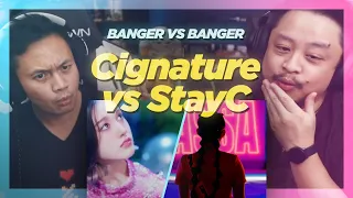 Banger vs Banger Series STAYC 'SO BAD' vs cignature ASSA MV Reaction.