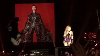 Madonna's tribute to David Bowie in her Rebel heart tour