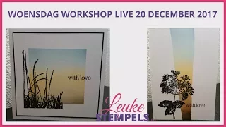 Woensdag Workshop Live van woensdag 20 December 2017