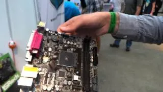 ASRock AM1B-ITX alaplap bemutató videó | Tech2.hu