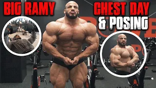 BIG RAMY CHEST DAY | POSING 2019