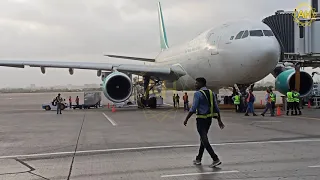 Turnaround Flight | Ramp Activities | Widebody | Arrival & Departure of Airbus A330 | Time lapse.