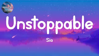 Playlist || Sia - Unstoppable (Lyrics) || Pink Bear