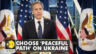 Committed to protect Ukraine's sovereignty, says Antony Blinken | US Secretary of State in Ukraine