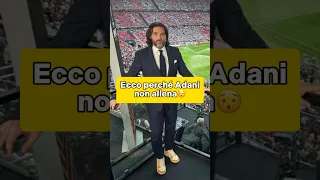 Adani spiega perché non fa l’allenatore😯 #calcio #seriea #adani