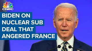 President Joe Biden to France's Macron at the G20: What we did was 'clumsy'