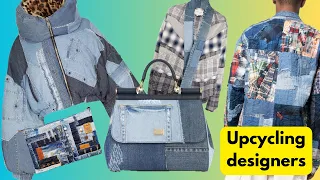10 of my favourite upcycling designers (Denim edition)