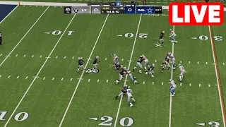 NFL LIVE🔴 Las Vegas Raiders vs Dallas Cowboys | Preseason Week 3 NFL Full Game 26th August Madden 24