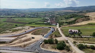 Autostrada A3 Nușfalău-Suplacu de Barcău, proiect finalizat in proporție de 99%