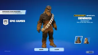 how to get the Chewbacca skin in fortnite