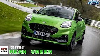 2021 Ford Puma ST in Mean Green Color