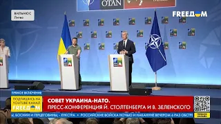 🔴 Военная помощь Украине. Гарантии безопасности для Киева. Брифинг Зеленский – Столтенберг