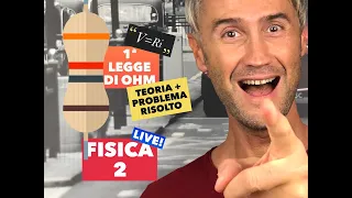 FISICA! leggi di ohm, prima legge di ohm, resistenza elettrica, leggi di ohm spiegazione semplice