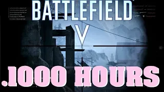 What .1000 HOURS of Battlefield V playtime looks like