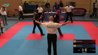 German Open 2018 - Pointfighting- -74 kg - Sascha Gräske vs Nick Kellermann