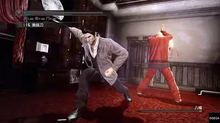 Yakuza 5 Remastered Boss Battle#3: Yahata, no damage(EX-HARD)