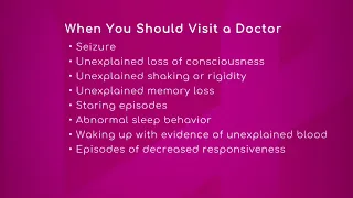 Warning Signs of Epilepsy