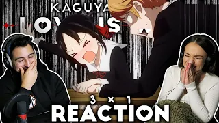 THE MUSCLE QUEEN! Kaguya Sama: Love is War Season 3 Episode 1 REACTION!