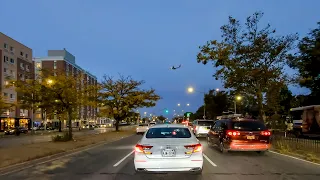 New York 4K🗽Driving In Queens At Sunset🗽Cars Of New York City