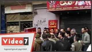 بالفيديو.. رعب وفزع بين أصحاب المحال بالمطرية بعد هجوم الإخوان على مركز اتصالات