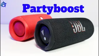 How to connect 2 JBL speaker together - Partyboost