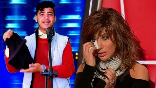 شاب يصدم ويبكي الجمهور ولجنة التحكيم أثناء أدائه أغنية عن الحجاب في برنامج#MBCTheVoice