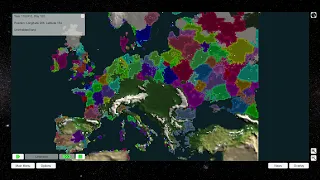 Worlds - History Simulator EUROPE TIMELAPSE