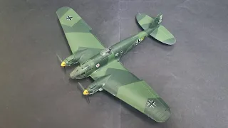 Building Airfix's 1:72 Heikel He 111P-2 (G1+HP)
